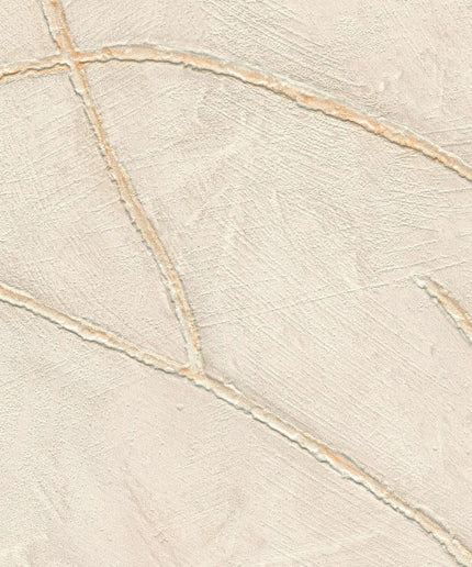 VP 1004 81 Elitis Kintsugi Kintsugi - Dit behang is subtiel van kleur met een zachte witte basis