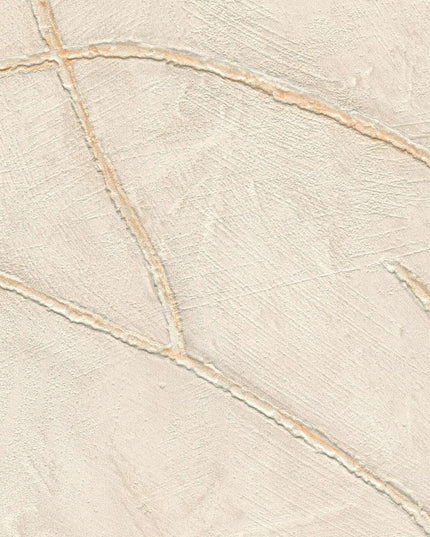 VP 1004 81 Elitis Kintsugi Kintsugi - Dit behang is subtiel van kleur met een zachte witte basis
