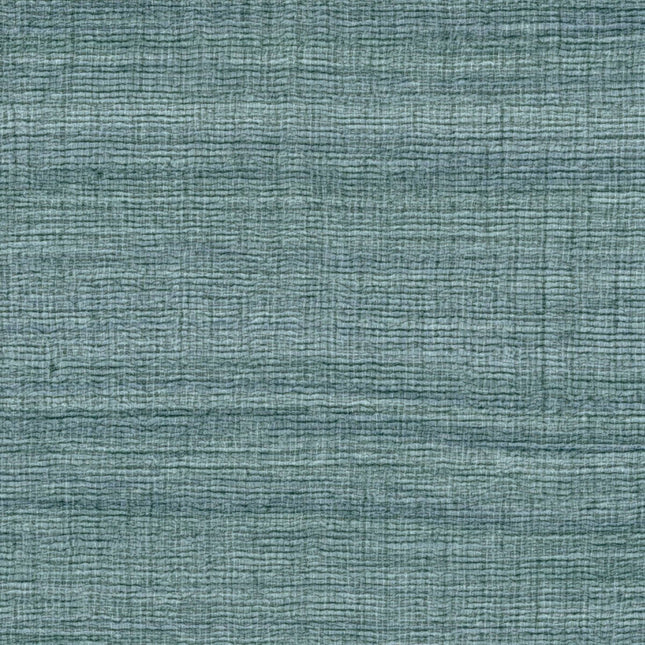 VP 1008 40 Elitis Ceres Rhea - Dit behang is een subtiel samenspel van blauw en turquoise met zachte nuances van grijs
