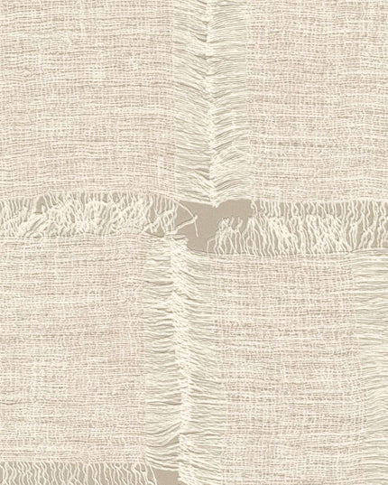 VP 1009 02 Elitis Ceres Cybele - Dit behang is opgebouwd uit zachte beige en crèmekleurige tinten met delicate witte accenten die samen een warme