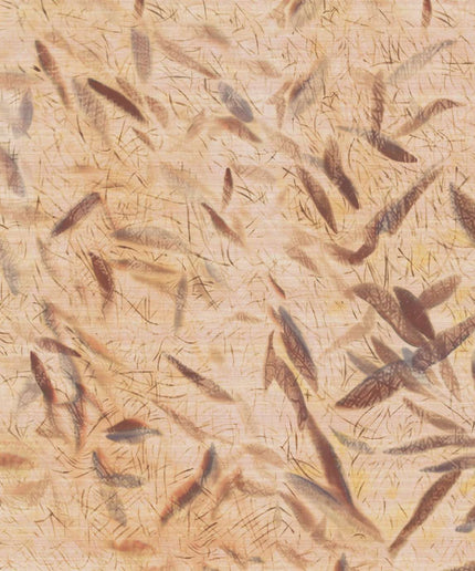 VP 1014 01 Elitis Ceres Ballet - Dit behang is een subtiele mix van beige en warme bruintinten
