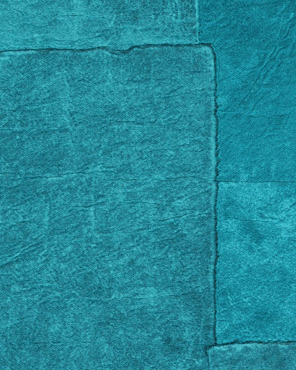 VP 1018 41 Elitis Sangpi Sangpi - Dit behang is opgebouwd uit verschillende tinten blauw en turquoise