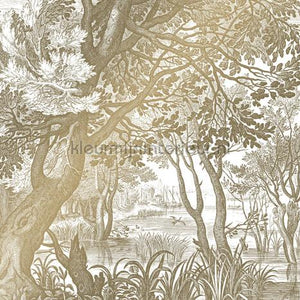 Kek Amsterdam Gold Metallics MW-041 | Bestellen bij https://www.kleurmijninterieur.nl/