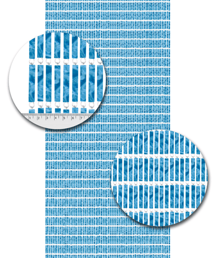 Hele hulzen blauw-gevlamd 100 stuks