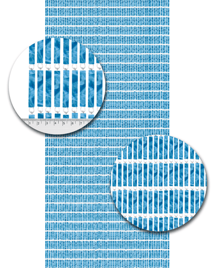 Hele hulzen blauw-gevlamd 100 stuks