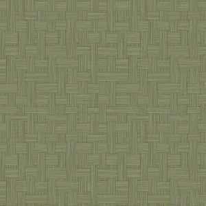 42834 Hooked on Walls Milano Vimini - Dit behang is een subtiele mix van verschillende tinten groen en beige