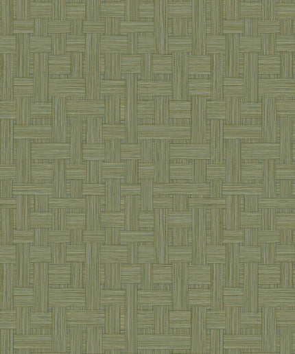 42834 Hooked on Walls Milano Vimini - Dit behang is een subtiele mix van verschillende tinten groen en beige