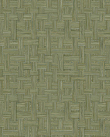 42834 Hooked on Walls Milano Vimini - Dit behang is een subtiele mix van verschillende tinten groen en beige