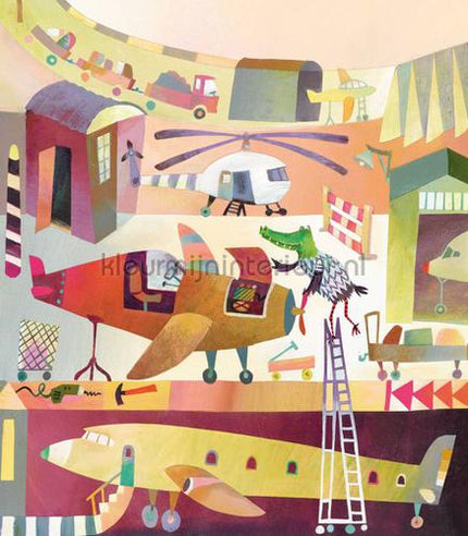 Kek Amsterdam Kinderbehang WS-077 | Bestellen bij https://www.kleurmijninterieur.nl/