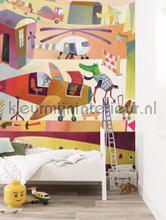 Kek Amsterdam Kinderbehang WS-077 | Bestellen bij https://www.kleurmijninterieur.nl/