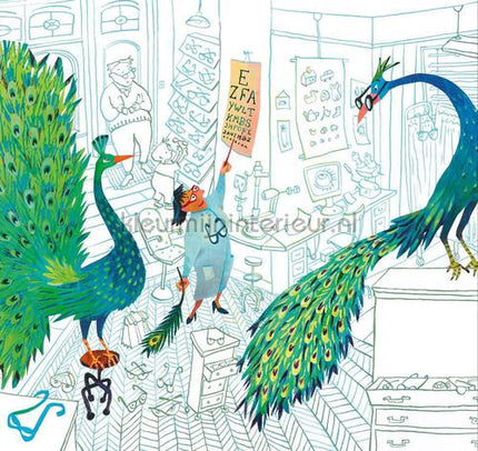 Kek Amsterdam Kinderbehang WS-084 | Bestellen bij https://www.kleurmijninterieur.nl/