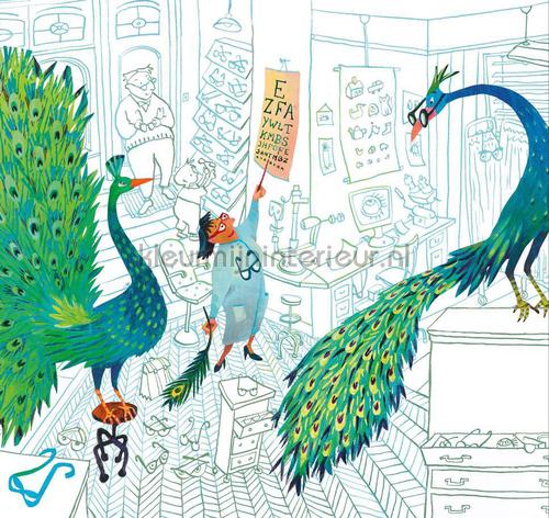 Kek Amsterdam Kinderbehang WS-084 | Bestellen bij https://www.kleurmijninterieur.nl/