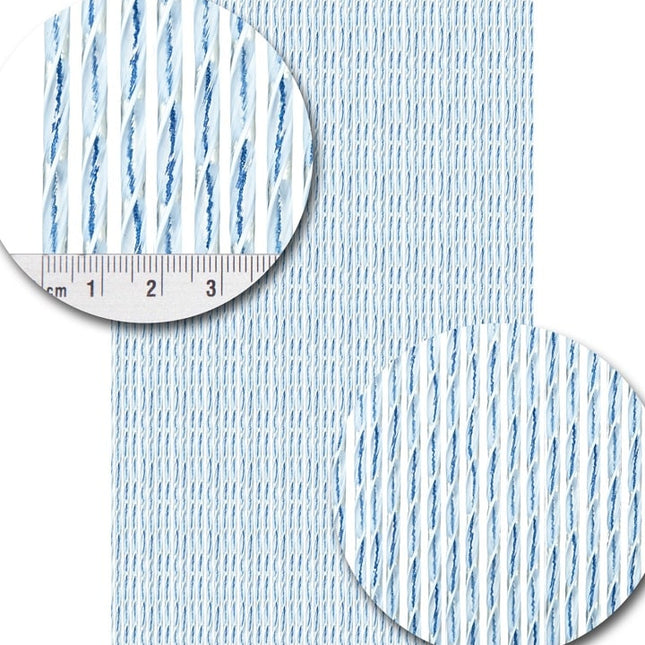 Bali blauw 100 x 240 op de dag