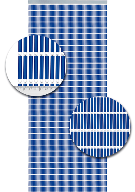 Hele hulzen blauw 1000 stuks