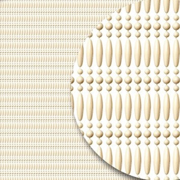Koral creme recht 100 x 240 in de dag