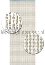 Kleurmijninterieur Koral verspringend kralen transparant champagne verspringend | Bestellen bij https://www.kleurmijninterieur.nl/