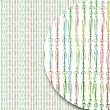 Koral transparant multicolor recht op maat