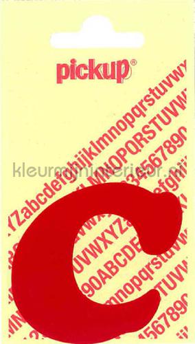 Pick-up Sierlijke Letters en Cijfers c-rood | Bestellen bij https://www.kleurmijninterieur.nl/