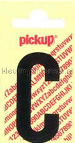 Pick-up Rechte Letters en Cijfers c-zwart | Bestellen bij https://www.kleurmijninterieur.nl/