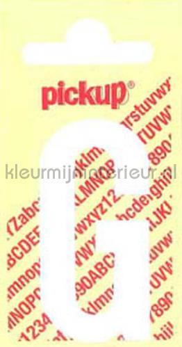Pick-up Rechte Letters en Cijfers g-wit | Bestellen bij https://www.kleurmijninterieur.nl/