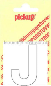 Pick-up Basic Letters en Cijfers j-wit | Bestellen bij https://www.kleurmijninterieur.nl/