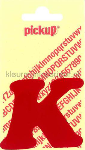 Pick-up Sierlijke Letters en Cijfers k-rood | Bestellen bij https://www.kleurmijninterieur.nl/
