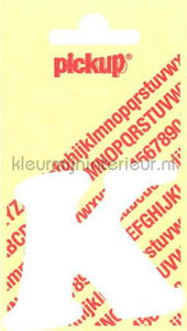 Pick-up Sierlijke Letters en Cijfers k-wit | Bestellen bij https://www.kleurmijninterieur.nl/