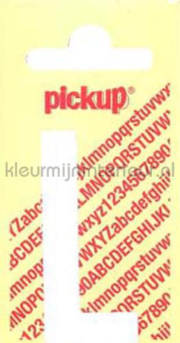 Pick-up Rechte Letters en Cijfers l-wit | Bestellen bij https://www.kleurmijninterieur.nl/