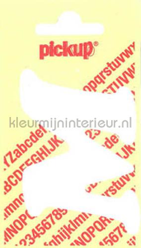Pick-up Sierlijke Letters en Cijfers m-wit | Bestellen bij https://www.kleurmijninterieur.nl/