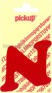 Pick-up Sierlijke Letters en Cijfers n-rood | Bestellen bij https://www.kleurmijninterieur.nl/