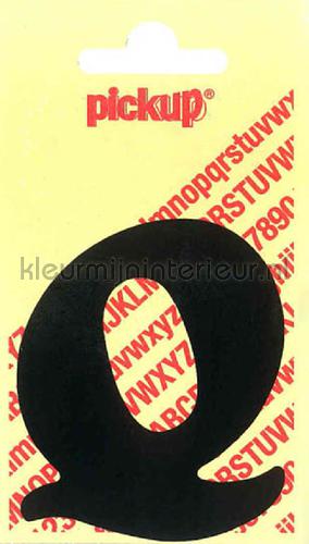 Pick-up Sierlijke Letters en Cijfers q-zwart | Bestellen bij https://www.kleurmijninterieur.nl/