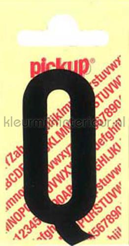 Pick-up Rechte Letters en Cijfers q-zwart | Bestellen bij https://www.kleurmijninterieur.nl/