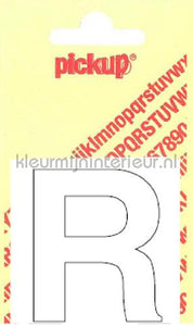 Pick-up Basic Letters en Cijfers r-wit | Bestellen bij https://www.kleurmijninterieur.nl/