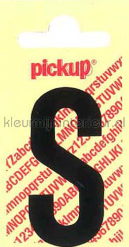 Pick-up Rechte Letters en Cijfers s-zwart | Bestellen bij https://www.kleurmijninterieur.nl/