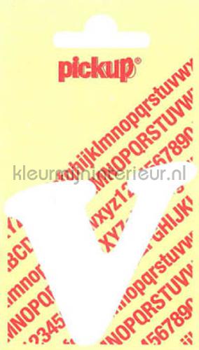 Pick-up Sierlijke Letters en Cijfers v-wit | Bestellen bij https://www.kleurmijninterieur.nl/