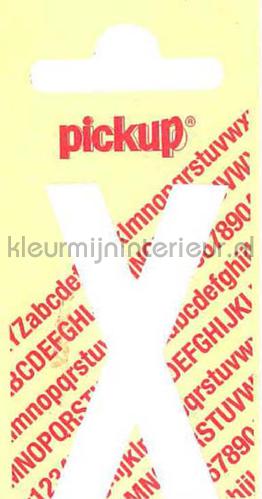 Pick-up Rechte Letters en Cijfers x-wit | Bestellen bij https://www.kleurmijninterieur.nl/