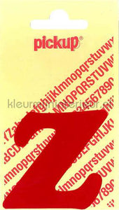 Pick-up Sierlijke Letters en Cijfers z-rood | Bestellen bij https://www.kleurmijninterieur.nl/