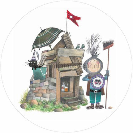 Kek Amsterdam Kinder Behangcirkels ck-034 | Bestellen bij https://www.kleurmijninterieur.nl/