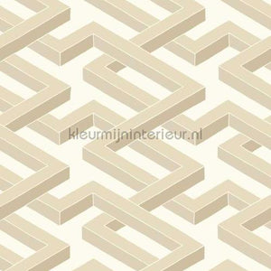 Cole and Son Geometric II 105-1003 | Bestellen bij https://www.kleurmijninterieur.nl/