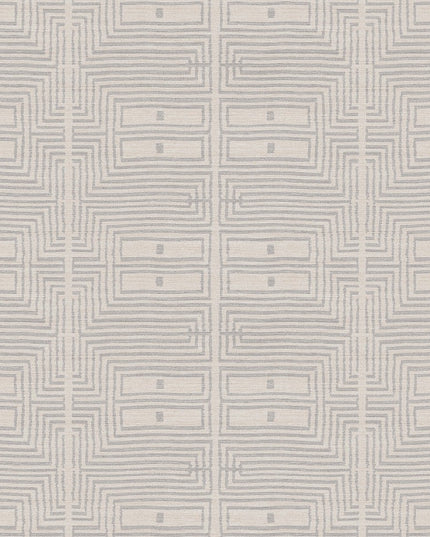 RIC302 Masureel Serica Serica - Dit behang is uitgevoerd in zachte beige en lichtgrijze tinten