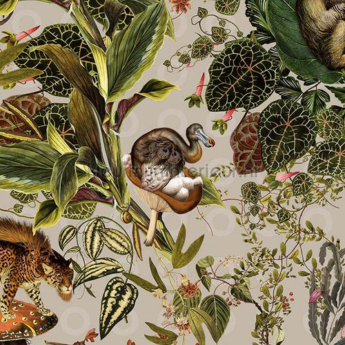 Arte Moooi Wallcovering Extinct Animals mo2073 | Bestellen bij https://www.kleurmijninterieur.nl/