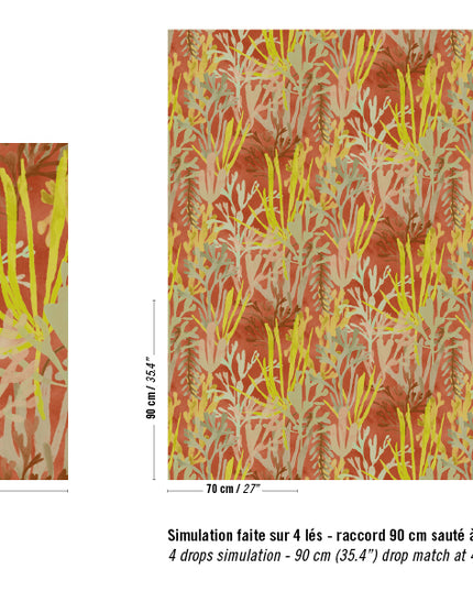 TP 303 02 Elitis Flower power Algues