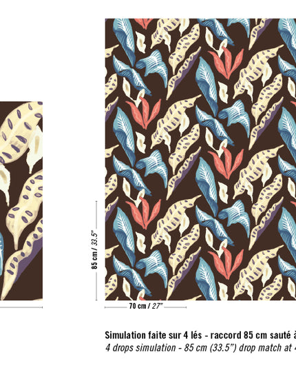 TP 305 03 Elitis Flower power Fleur de lune