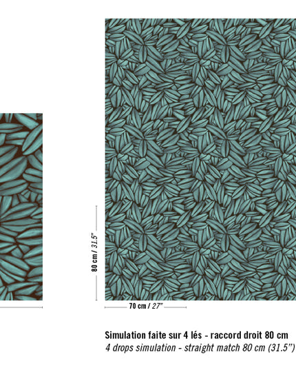 TP 301 03 Elitis Flower power Succulente