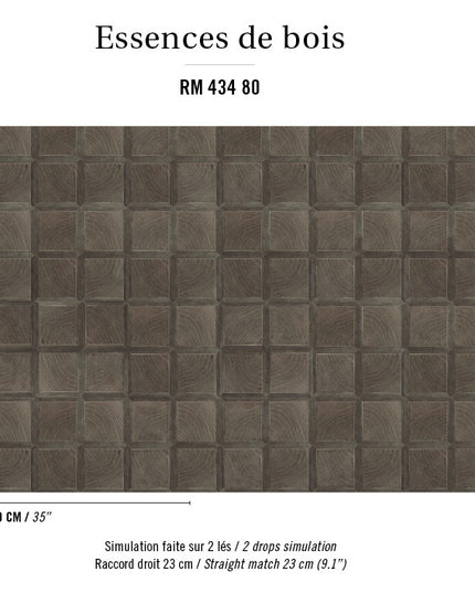 RM 434 80 Elitis Essences de Bois Caissa