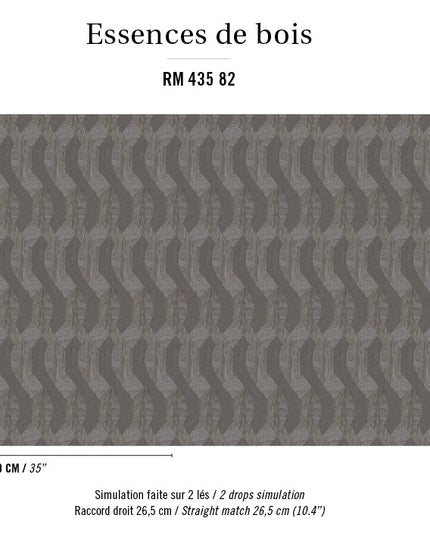 RM 435 82 Elitis Essences de Bois Nappées