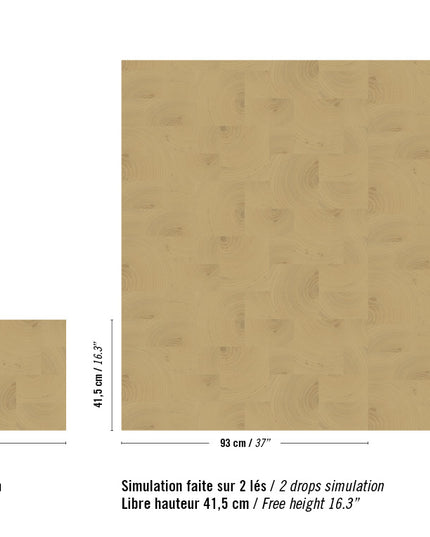 RM 1040 15 Elitis Marqueteries Empreintes Une touche d ironie