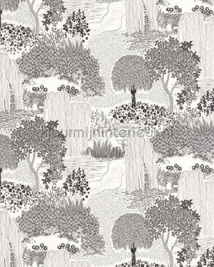 Casadeco Kyoto KYTO88729015 | Bestellen bij https://www.kleurmijninterieur.nl/