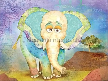 Atlas Wallcoverings The Great Zoo 2 1658 | Bestellen bij https://www.kleurmijninterieur.nl/