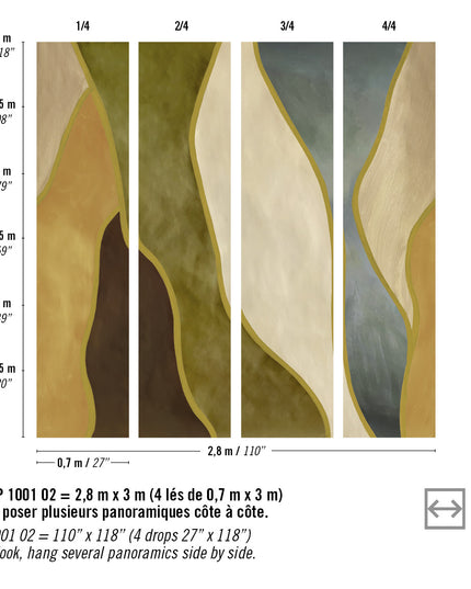 VP 1001 02 Elitis Cordes Sensibles x Veronique de Soultrait Le palais des vents Tenue d'apparat